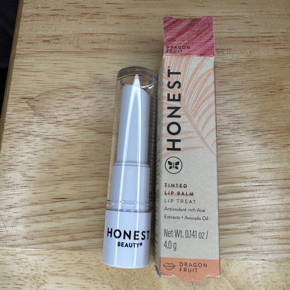Honest Beauty Tinted Lip Balm Treat Dragon Fruit